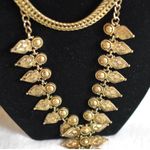 Source Unknown Vintage Egyptian Boho Statement Gold Tone Engraved 28"-36" (WT Macy's)  Necklace Photo 2