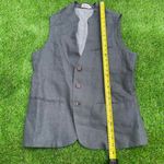 Fabindia Grey and Black 100% linen Waistcoats Photo 3