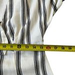Dolce Vita White & Black Striped Midi Flare Dress Women Size Medium | 35 Photo 5