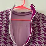 WET Swimwear Bonnie Houndstooth Purple Rash Guard NWT Size S Photo 4