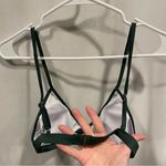 DIXXON NWT army green tanning suit bikini top adjustable straps pool swim beach Size M Photo 5