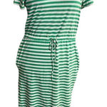 7th Ray  Green & White Striped‎ Women’s Dress Size XL Photo 0