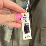 Max Studio  Utility Jumpsuit Olive Green S Photo 5