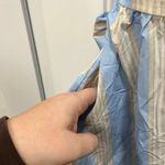 Summersalt  Womens Dress 2XL Organic Cotton Bow Stripe Midi Smock Summer Fair Photo 4