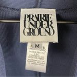 Prairie Underground Dress Your Orbit Long Sleeve Cotton Cowl Neck Tunic Medium Blue Photo 3