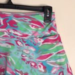 Icikuls Skirt Skort Blue Pink Turquoise Floral tennis golf attire Size Small Green Photo 7