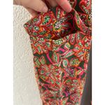 Sanctuary Floral Linen Striaght Leg Pants with Cargo Pockets Photo 7