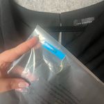 The Limited  Woman Size Large NWT silky black sleeveless romper‎ shorts Photo 5