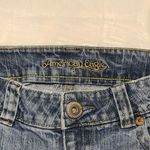 American Eagle  Womens 6 Reg Stone Washed Flared Boot Jeans Low Rise Pockets Photo 3