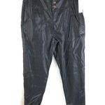 Young Fabulous and Broke NWT High Rise Vegan Leather Skinny Leg Pants Black Size M Photo 0