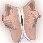 NWOT Kizik Lima Mesh Knit Hands Free Sneakers Pink 8.5 EE Extra Wide Slip On Tan Photo 4