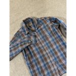 Wrangler  Womens Medium Colorful Plaid‎ Pearl Snap Long Sleeve Shirt Photo 1