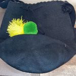 Bohemian Womens Multi Tassel Drawstring Textured Crossbody Bucket Bag Black OS‎ Photo 8