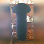 United Colors Of Benetton UCO Benetton Black Wool & Angora Sweater Midi Dress Photo 2