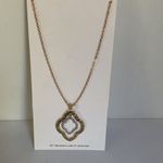 Time and Tru Gold Tone Pendant Necklace 24” with 3” Extender NWT Photo 1
