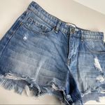 William Rast  Distressed Denim Shorts Photo 7