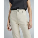 Everlane The Organic Straight-Leg Pant in Pumice Stone 12 NWT Photo 2