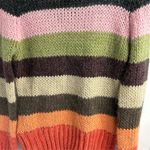 Anthropologie  Laurie B. Stripe Women's Mohair Wool Blend Striped Sweater Size M Photo 5
