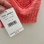 Free People  Women’s Bombshell Knit Tie-Shoulder Tank - Orange, XS NEW Photo 5