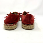 Marc Fisher  LTD Cathy‎ Fringe Espadrille Flat Red Photo 5