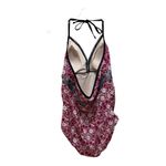Merona  Halter Floral Halter One Piece Bathing Suit Size XL Photo 3