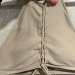 Aerie Swim Sand / Nude Halter Bikini Top Size Small Photo 2