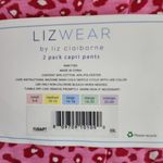 Liz Claiborne Lizwear Leopard and Kisses Capri Pajama Pants 2-Pack NWT Size XXL Photo 4