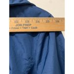 Susan Graver  Women’s Jacket Water Resistant Zip-Front Grommet Trim Blue Size M Photo 8