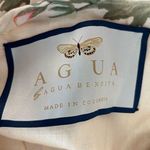 Agua Bendita NWOT  Cream Floral Long Sleeve Dress Photo 3