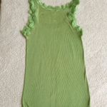 Victoria's Secret Angels Y2K Ribbed Lace Green Tank - Sz Medium Photo 7