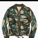 J.Crew 🌺🌺 knitted camo bomber cardigan 🌺🌺 Photo 0