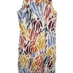Tahari  Long Tank Style High Neck Abstract Patterned Maxi Dress Photo 0