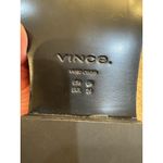 Vince Womens Size 6.5 Black Leather Zip Lace Up Ankle Fashion Boots Bootie Photo 8