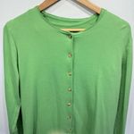 Mountain Lake 2 Piece Green 100% Cotton Knit Cardigan And Tank Set Size Large Photo 1