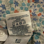 Lands' End Lands’ End Women’s Floral Cotton/Linen Blend Half Button Down Long Sleeve Size M Photo 10