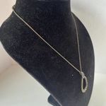 None Medieval Fantasy Egyptian Teardrop Rope Pendant Necklace Blue Stones Extender Photo 82