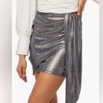 JustFab Metallic Draped Lame Mini Skirt Size
XXL NWT Photo 2
