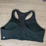 Zella NWOT  XL zip Front Black Sports Bra Photo 1