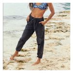 Aerie Grey Distressed Burnout Jogger Pant Size Medium Photo 1