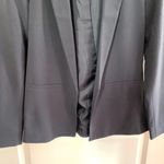 Forever 21  Contemporary Open Front Relaxed Fit Blazer in Dark Gray Photo 2