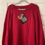 IMAN SWEATER/PONCHO SIZE M/L brand new color red LENGHT 30” see all photos Size M Photo 2