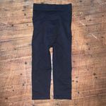 Blanqi black maternity M cropped supportive shapewear leggings Black Size M Photo 2