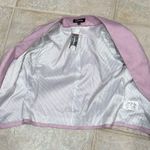 EXPRESS Pink Linen Blend Cropped Blazer Jacket Women’s Size 4 NWT $128 Photo 4