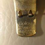 Tiptoe Set Gold Tone Ornate Rectangular Shoe Clips Scraf Art Deco Vintage Pair Photo 1