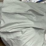 ZARA Womens Size XXL Seafoam Green Nylon Blend Full Length Baggy Pants Trendy Photo 2