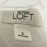 Ann Taylor  Loft dress size 2 white maxi crochet lace bow indie boho lagenlook Photo 1