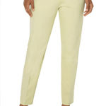 Liverpool Jeans Company NWT Stitch Fix Liverpool Kelsey Knit Trousers In Yellow Size 16/33 Photo 0