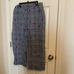 Blue and Red Patterned pajamas Pants size 18 Photo 1