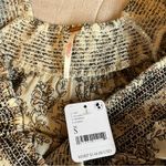 Free People NWT  Floral Bonita Printed Midi Dress Tea Combo Photo 2