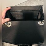The Limited  black and white herringbone shoulder bag with chain strap Photo 5